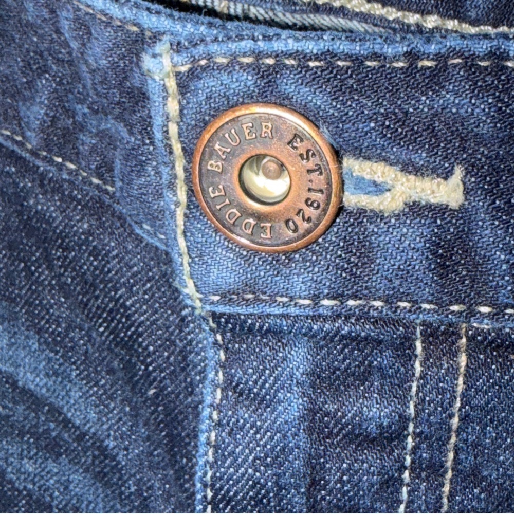 Eddie Bauer Modern Skinny Jeans Size 10 Dark Wash Women’s Jeans Stretch EUC - Picture 3 of 13